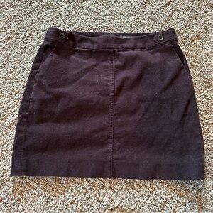 Banana Republic Corduroy Mini Skirt Size 0